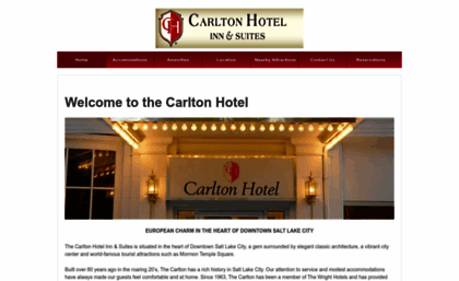carltonhotel-slc.com