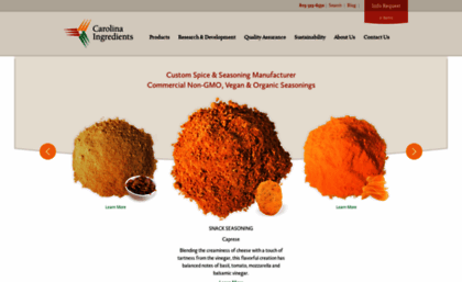 carolinaingredients.com