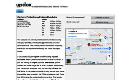 carrboropediatrics.myupdox.com