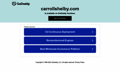 carrollshelby.com