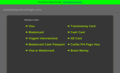 cashpassportcardlogin.com