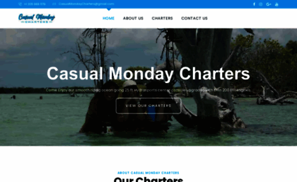 casualmondaycharters.com