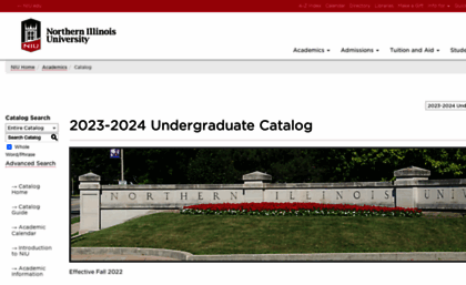 catalog.niu.edu