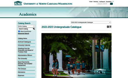 catalogue.uncw.edu