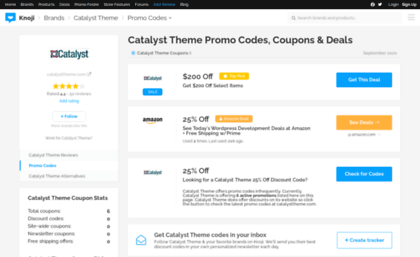 catalysttheme.bluepromocode.com