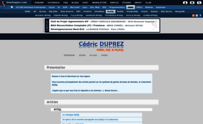 cedric-duprez.developpez.com