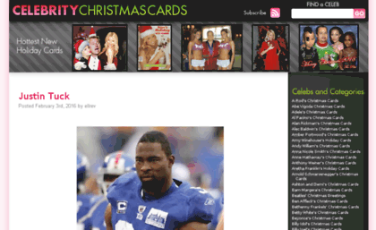 celebritychristmascards.com