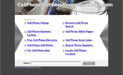 cellphonenumbersreverselookups.com