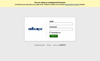 cellscope.harvestapp.com
