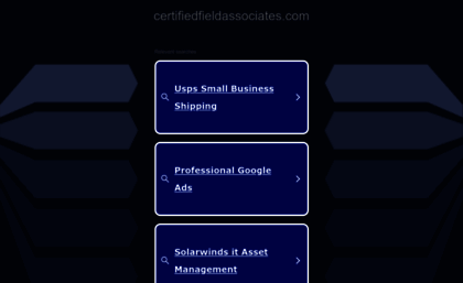 certifiedfieldassociates.com