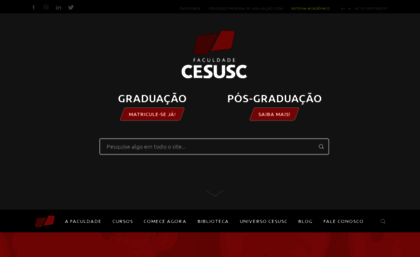 cesusc.edu.br