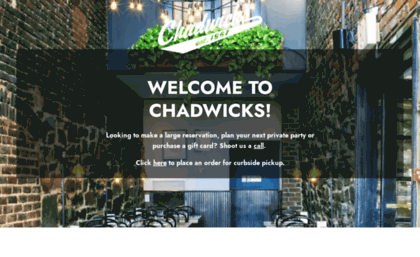 chadwicksrestaurants.com