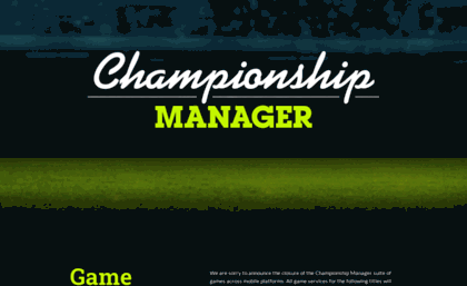 championshipmanager.com