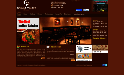 chandpalacerestaurant.com