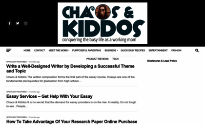 chaosandkiddos.com