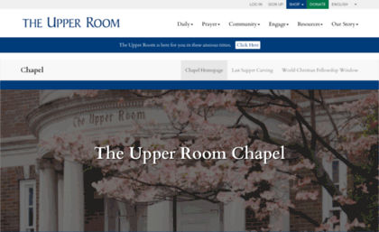 Chapel Upperroom Org Website Welcome Chapel