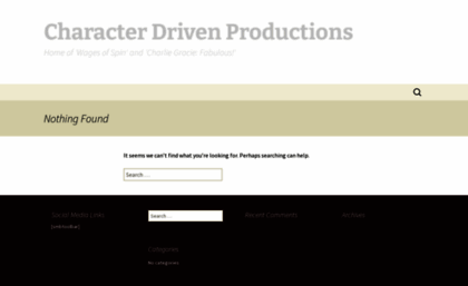 characterdrivenfilms.com