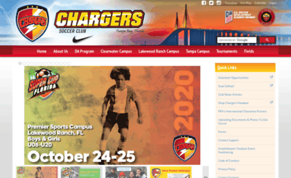 chargerssoccer.com