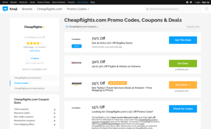 cheapflights.bluepromocode.com