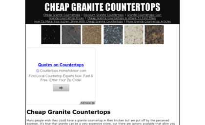 cheapgranitecountertops.net