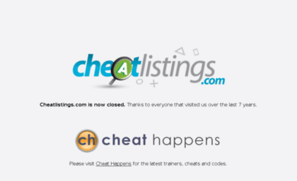 cheatlistings.com