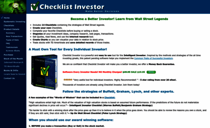 checklistinvestor.com