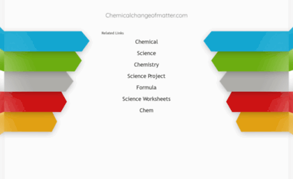 chemicalchangeofmatter.com