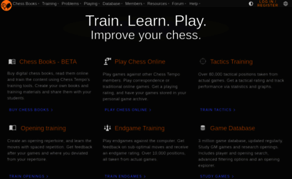 Play online chess at chess tempo