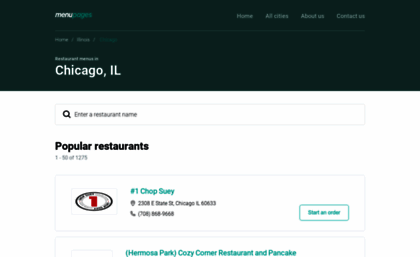 chicago.menupages.com