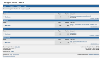 chicagocallbacks.boardhost.com