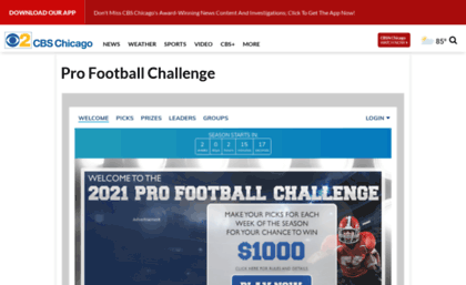 chicagoprofootballchallenge.cbslocal.com