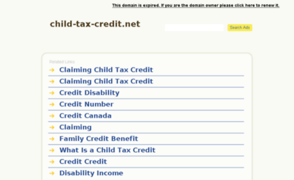 child-tax-credit.net