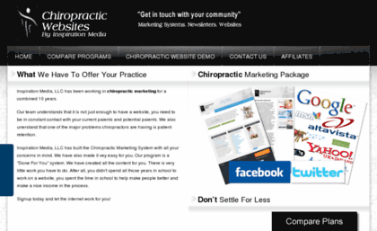 chiropracticmarketingservices.inspirationmedia.net