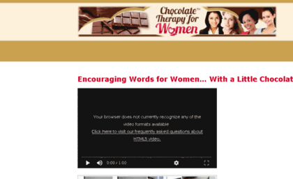 chocolatetherapyforwomen.com