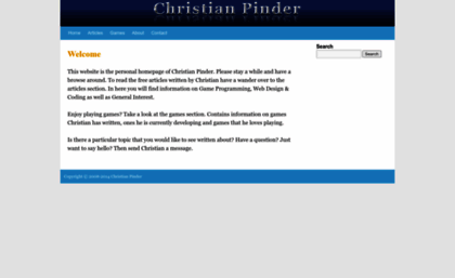 christianpinder.com