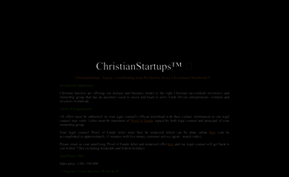 christianstartups.com