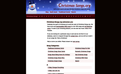 christmas-songs.org