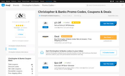 christopherandbanks.bluepromocode.com