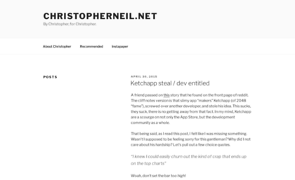 christopherneil.net