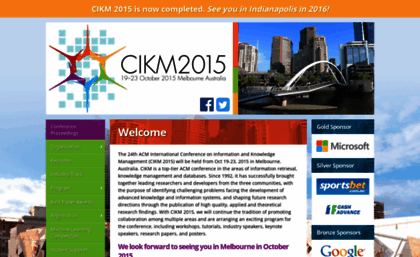 cikm-2015.org
