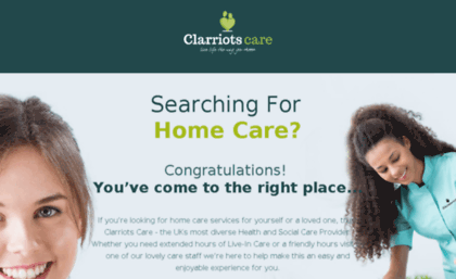 clarriotshomecare.co.uk