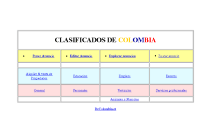 clasificados.decolombia.net