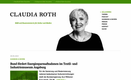 claudia-roth.de