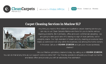 cleancarpetsmarlow.co.uk
