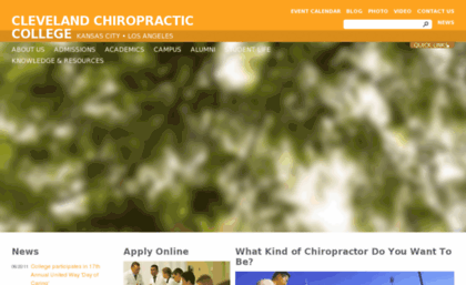 clevelandchiropractic.edu