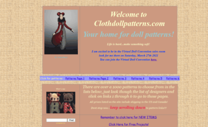 clothdollpatterns.com