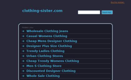 clothing-sister.com