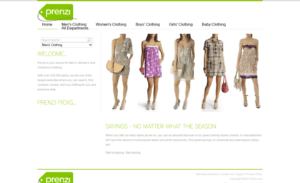 clothing.prenzi.com