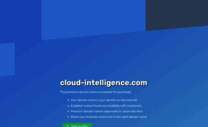 cloud-intelligence.com