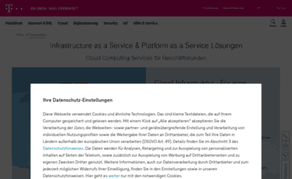 cloudportal.t-systems.de